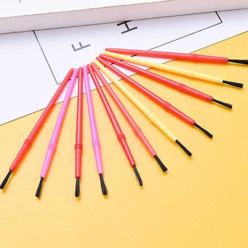 Oil painting small brush, hook line pen, diy children's painting, plastic brush, brush, small brush factory direct supply