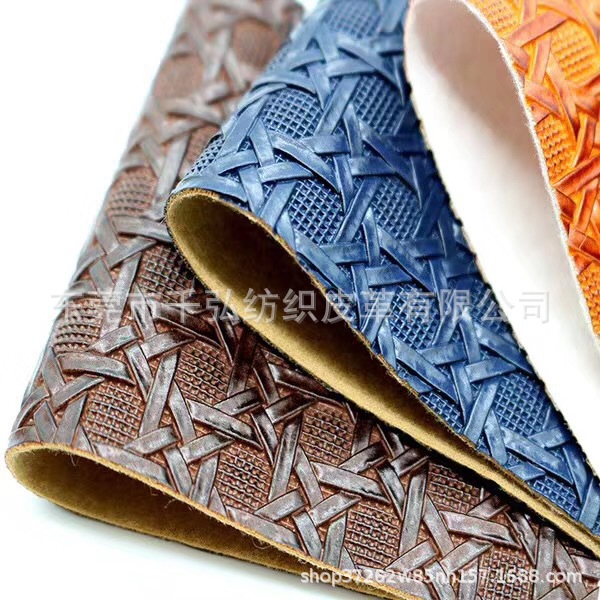 网红草编织鸟巢纹 珠光网状编织皮革 PVC人造革鞋材手袋玩具 现货