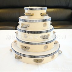 Percussion instruments Orff instruments Parent-child educational tools Colorful Red Natural wood sheep tambourine