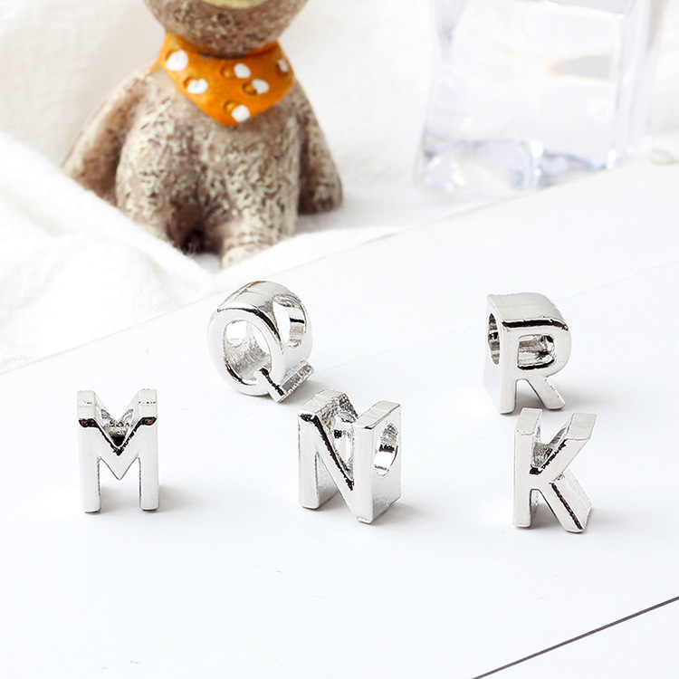 Basic Letter Alloy Plating Jewelry Accessories display picture 4