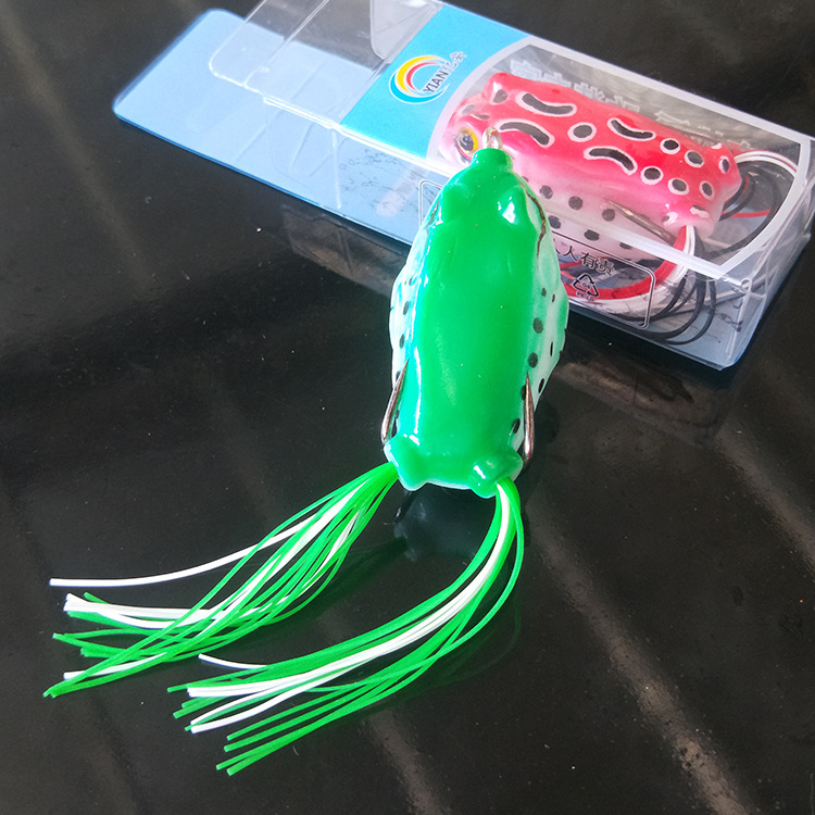 Floating Soft Frogs Fishing Lures Soft Baits Bass Trout Fresh Water Fishing Lure