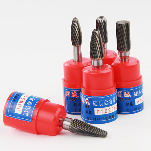 Carbide rotary file grinding head woodworking wood carving root carving milling cutter alloy grinding head tungsten steel grinding head