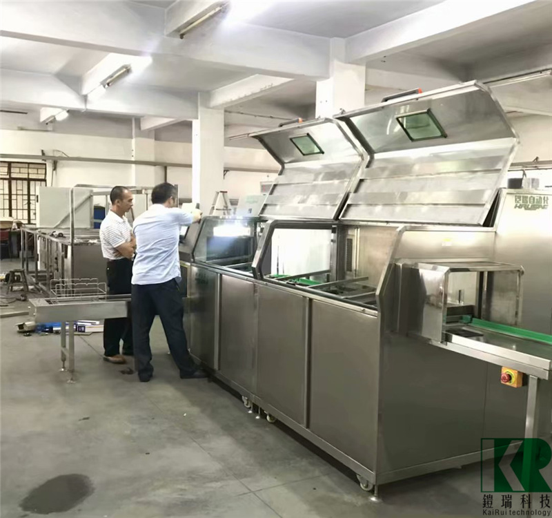 东莞厂家超声波清洗机工业 五金零件电子元件多槽喷淋清洗设备