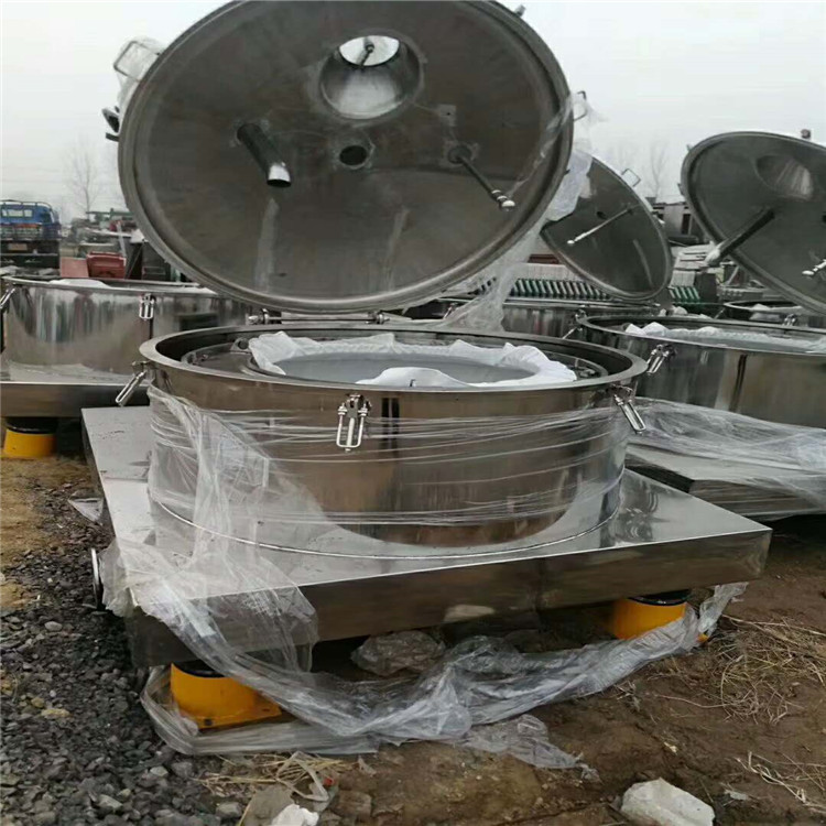 现货转让二手平板刮刀下卸料离心机 平板吊带离心机 二手离心机