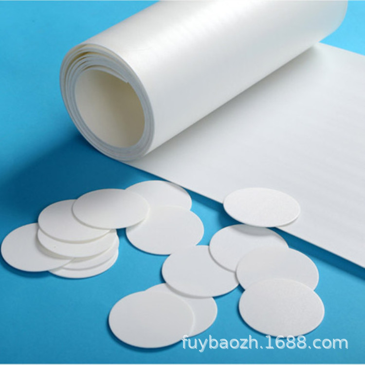 PE发泡垫片厚度0.8mm 防渗漏平PE发泡垫圈瓶盖泡沫内垫密封PE纸