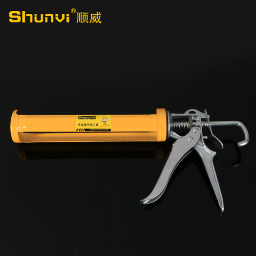 Shunwei glass glue gun beauty tool glue caulking glue gun 9-inch glass glue gun manual rotating glue gun