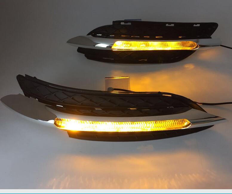 Adecuado para 14-15 Mercedes-Benz W246 Luz de marcha diurna B150 B170 B180 B200 Luz de marcha diurna Luz de niebla