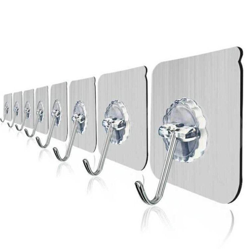 吸盘挂钩厨房浴室门后强力粘钩 透明挂勾无痕挂钩现货厂家直销|ms