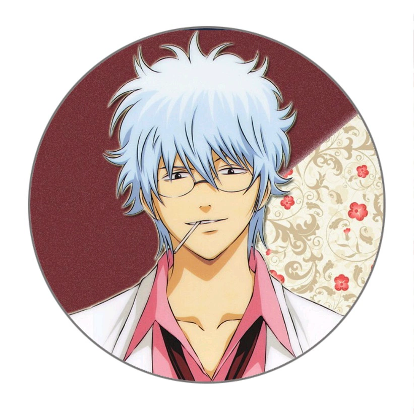 Аниме держатель для телефона, рамка Gintama, ленивый держатель, несколько вариантов, серебристый