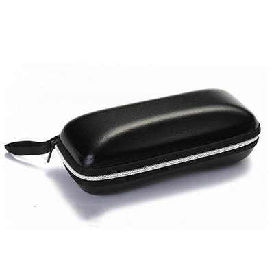厂价直销韩版皮质高档眼镜盒学生拉链太阳镜盒 EVA复古墨镜盒定制|ru