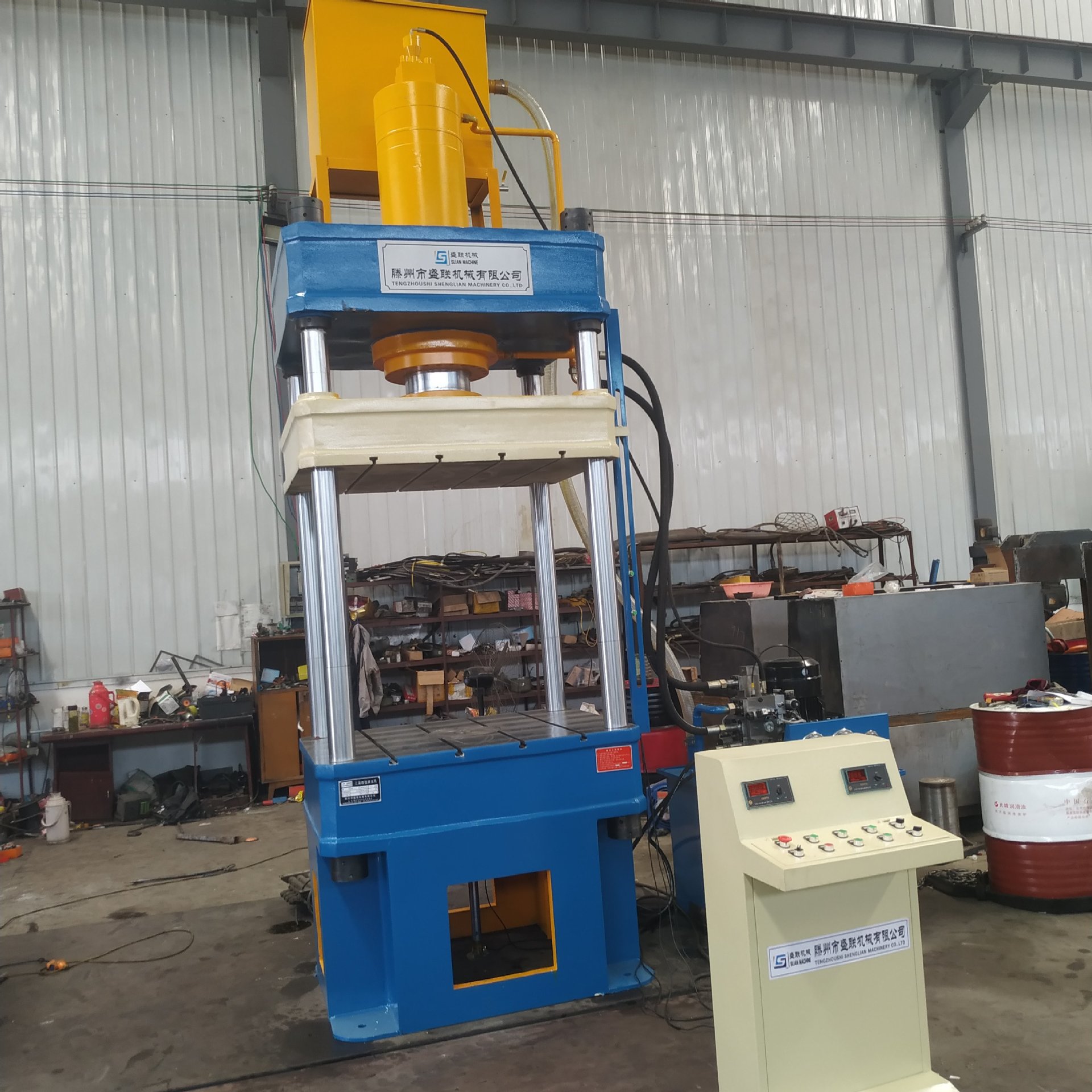 汽车离合器片 刹车片压制成型液压机 四柱液压机定做厂家