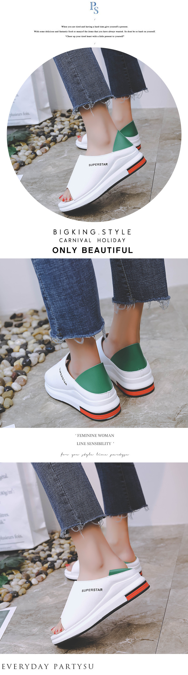 Chaussures été pour femme en Caoutchouc - Ref 3346773 Image 18