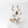 Cute ceramics from pearl, strawberry, summer fashionable short fruit earrings