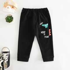 小鱷魚兒童休閒褲春季童褲彈力 春秋童裝中小童PP褲男童褲子長褲