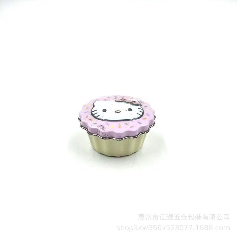 厂家定制马口铁可爱激凸蛋糕造形巧克力糖果包装铁盒