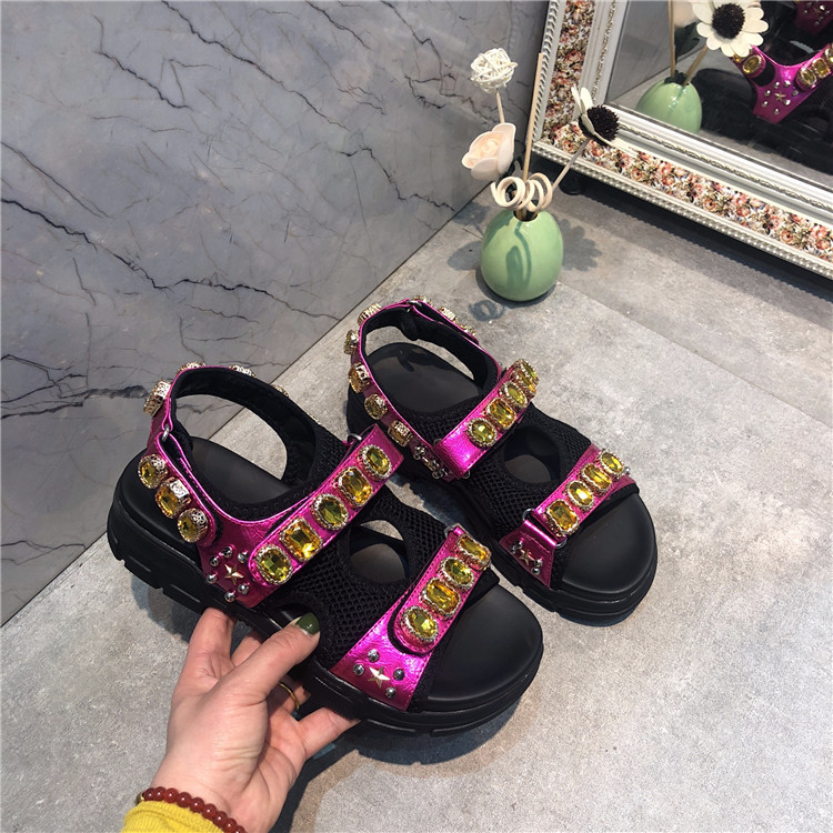 Chaussures été pour femme en Caoutchouc - Ref 3345697 Image 13