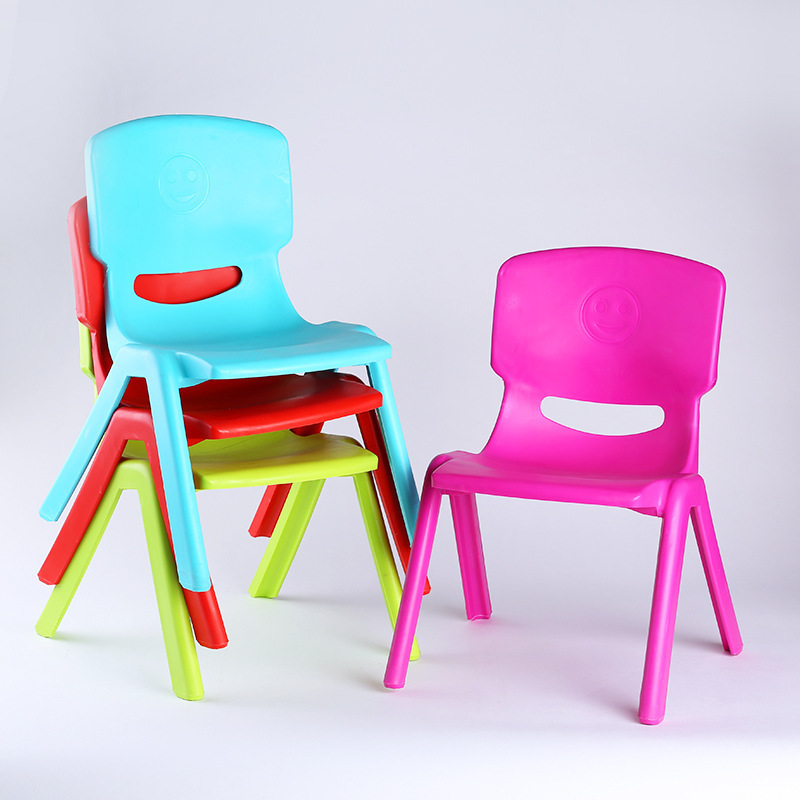 源頭廠家兒童塑料凳子 兒童塑料靠背凳子 卡通塑料小板凳 寶寶椅