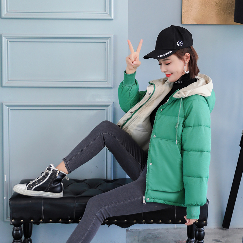 短款棉服女新款潮2019秋冬季小棉袄女装棉衣时髦小姐姐在穿女外套|ms