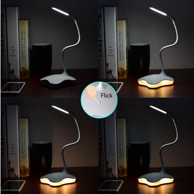 四叶草台灯 USB触控小夜灯  学生台灯   学生实用护眼灯|ru