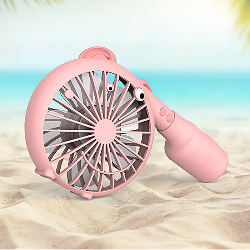 厂家直销usb新奇特卡通迷你桌面小风扇 学生便携户外随身手持风扇|ms