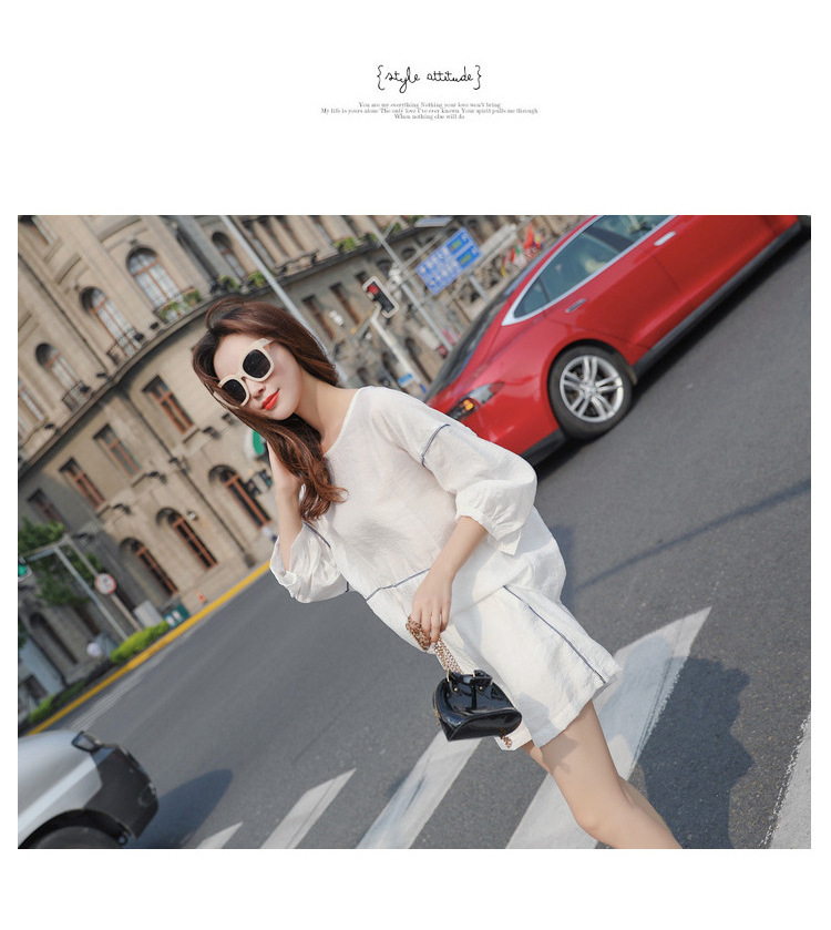 Costume femme en Mélange de coton - Ref 3333832 Image 19