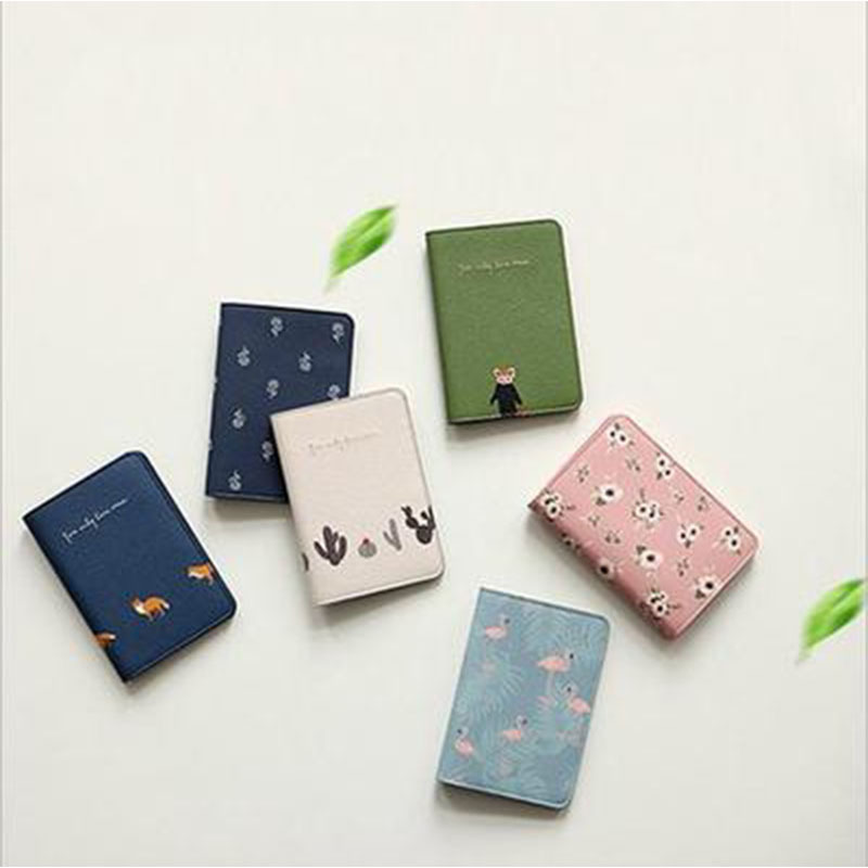 AliExpress Explosive money lovely Flora and fauna Firebird travel Passport Holder Passport Case Document bag Passport package