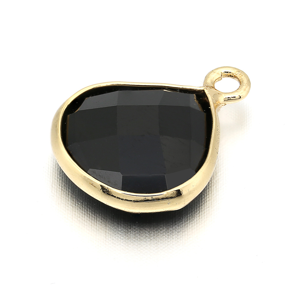Einfacher Herzförmiger Eingelegter Großer Glashalskettenanhänger Großhandel Nihaojewelry display picture 15