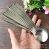 Spoon stainless steel for adults, mixing stick, increased thickness