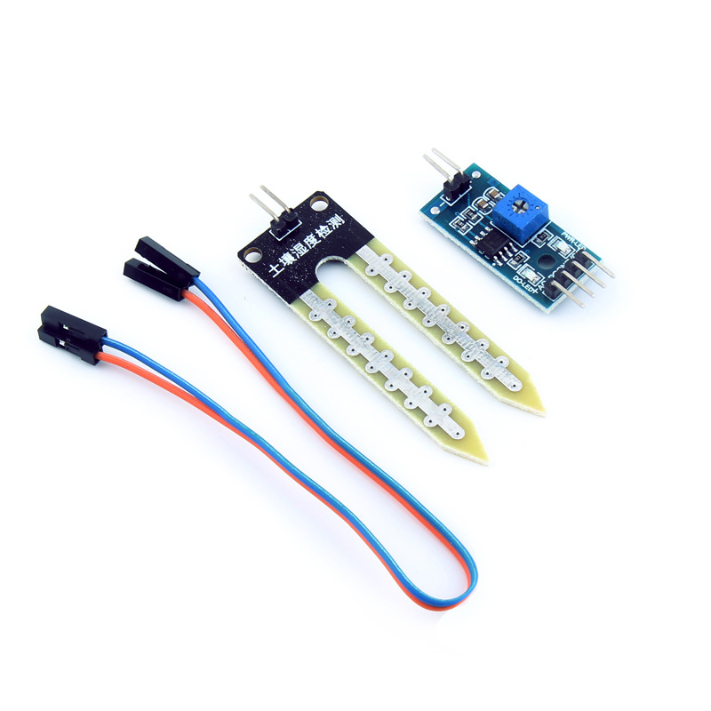 土壤湿度计检测模块 土壤湿度传感器  机器人 智能小车