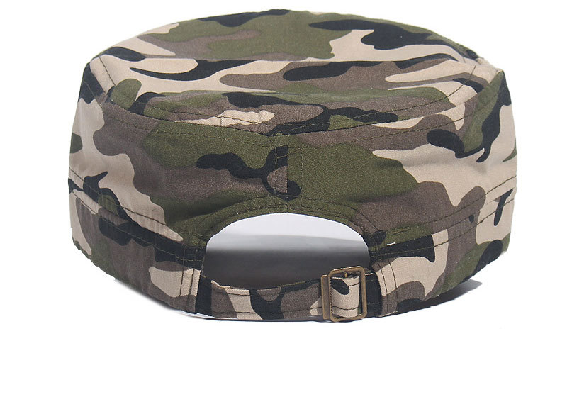 Unisex Vintage Style Camouflage Curved Eaves Baseball Cap display picture 2