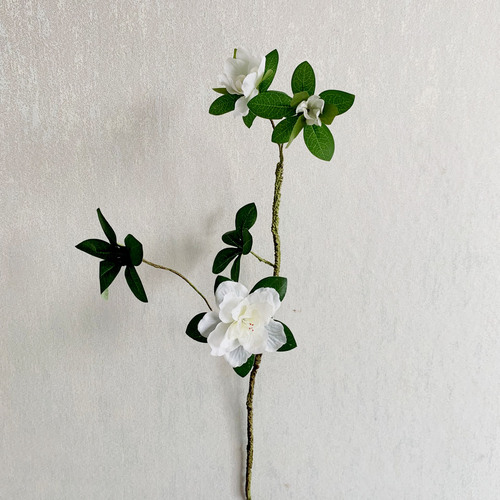 Artificial flower azalea, soft foamed, short dead branch artificial flower, home decoration, high-end azalea wedding style