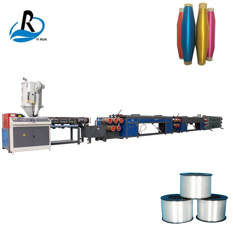 莱州一润机械尼龙钓鱼线拉丝机圆丝单丝PA钓鱼线割草线拉丝机设备