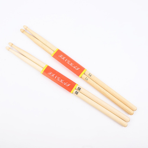 5A drum sticks, drum sticks, solid wood jazz drumsticks, popular maple 5B musical instrument accessories, jazz drum sticks