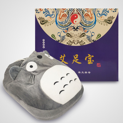 南阳厂家批发热敷艾灸暖足宝龙猫卡通艾灸宝冬季学生防冻脚足疗|ms