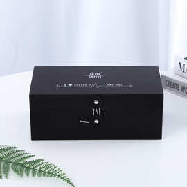 厂家直供创意牛皮纸盒批发茶叶礼品盒茶叶绳扣盒子可印logo