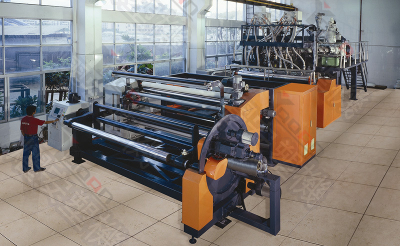 供应多层共挤流延膜机ppl流延薄膜挤出设备 pe缠绕膜押出机器