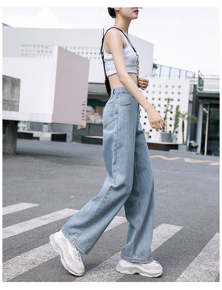 Pantalon léger femme en cow-boy - Ref 3430169 Image 24