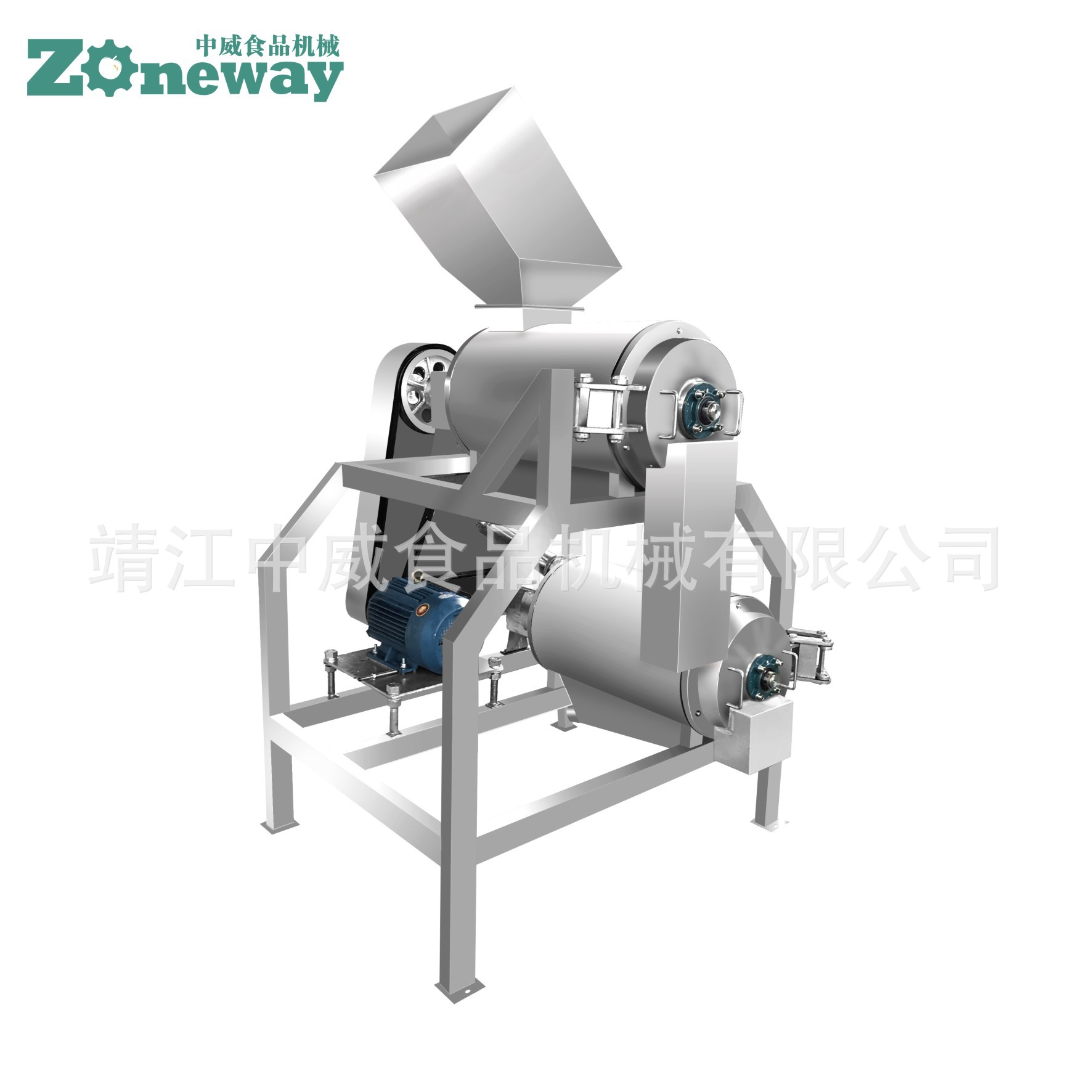 PDJ2型破碎双道打浆机组 精制小型高速双道打浆机