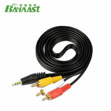 AV��3.5mm���l��һ����ɏ����3RCA��ҕ�l�B�Ӿ�3.5�Dɫ�