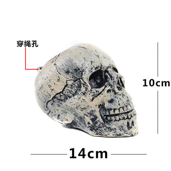 Halloween skull mesh bag