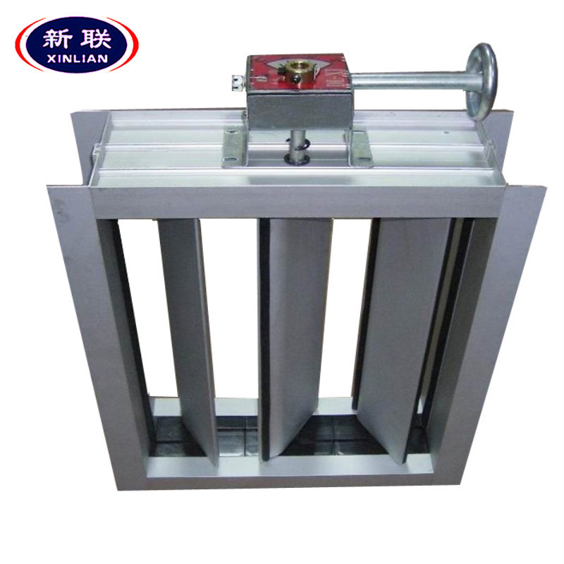 风量调节阀铝合金阀门叶片机构成品T308江苏新联调节阀中型企业