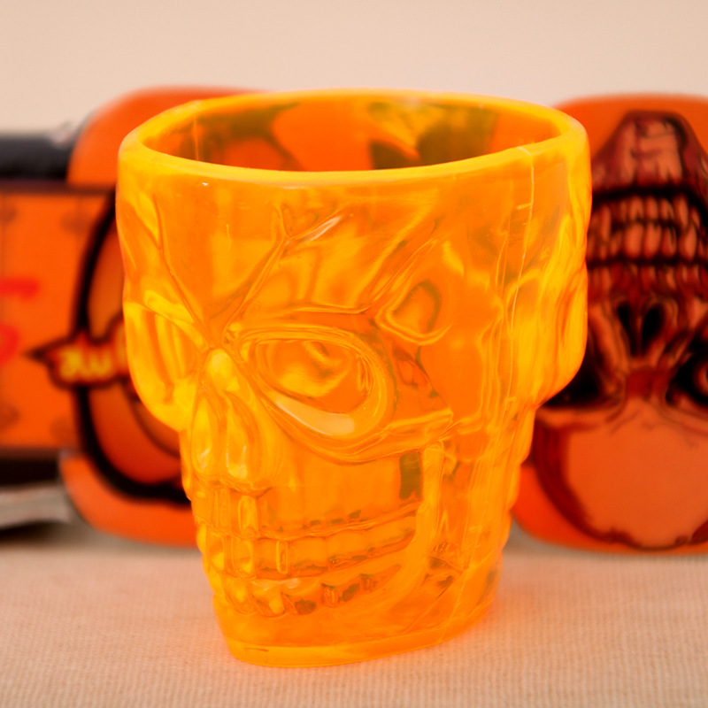 Halloween Decoration Foreign trade Halloween glass Skull originality Bone Halloween Water cup children Toys