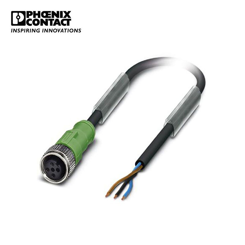菲尼克斯 传感器/执行器电缆 - SAC-3P-10,0-PVC/M12FS - 1403486