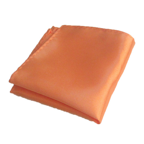 Men's suit shirt pocket scarf multi-color wedding banquet business solid color small square scarf chest scarf manufacturer wholesale