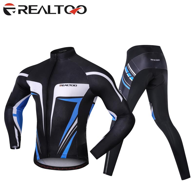 2022 spring and autumn men's cycling jersey long sleeve suit sportswear cycling shirt cycling pants