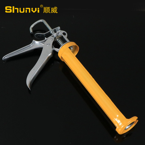 Shunwei glass glue gun beauty tool glue caulking glue gun 9-inch glass glue gun manual rotating glue gun