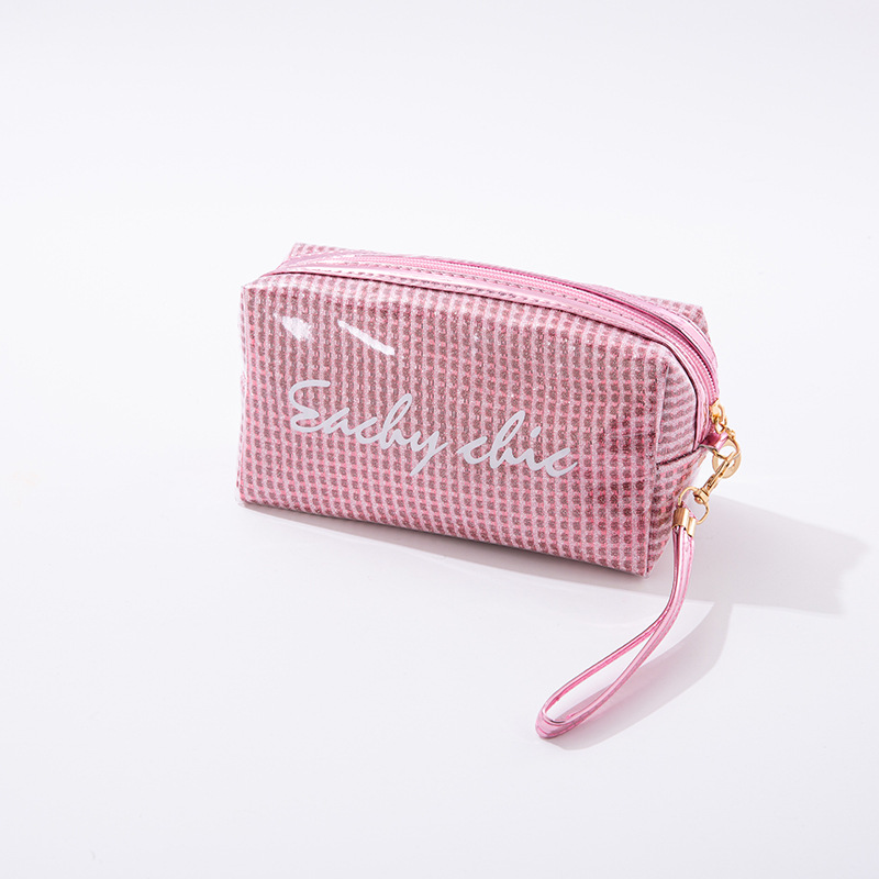 廠家直銷定做箱包，化妝包，零錢包手提包收納包pvc印花繡花