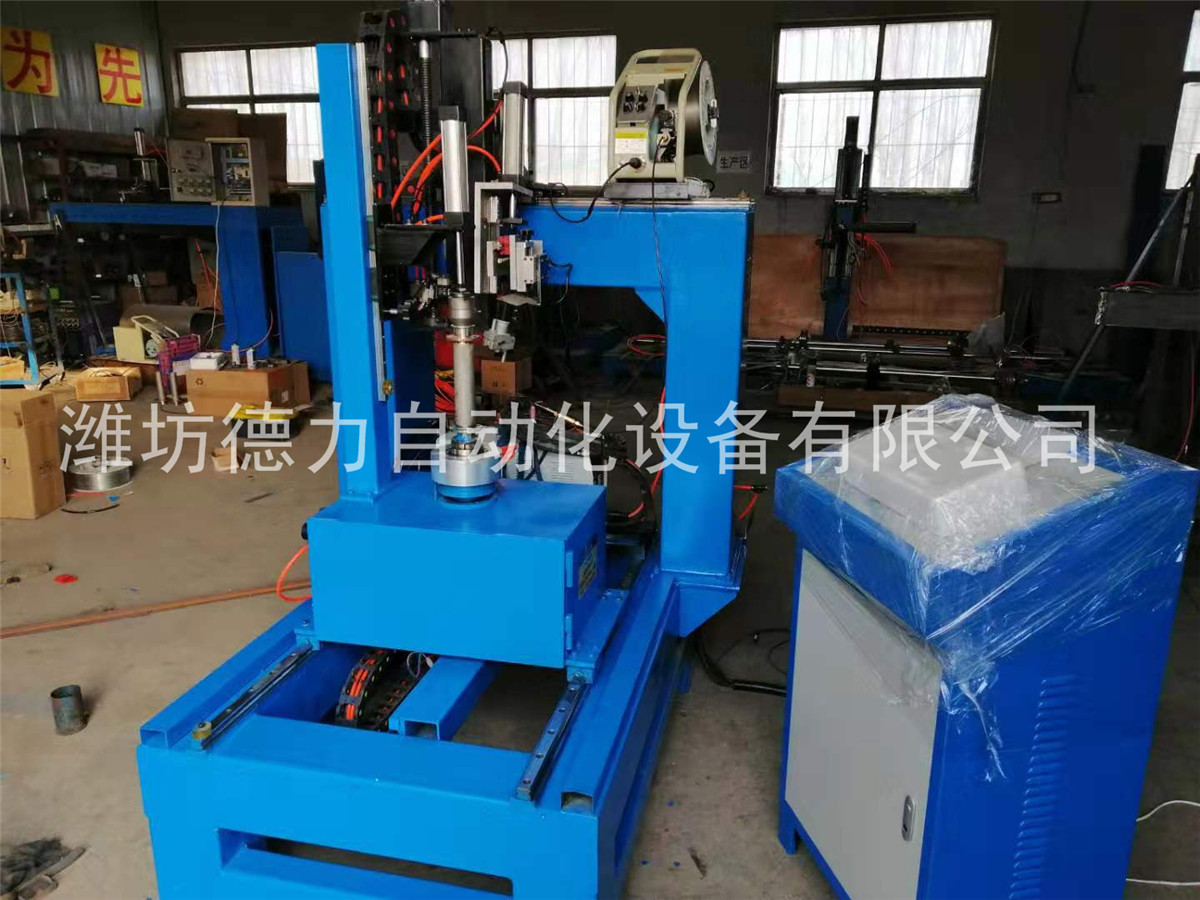 小型弯头圆管水壶罐底环缝自动焊水杯桶圆柱焊接设备直缝焊