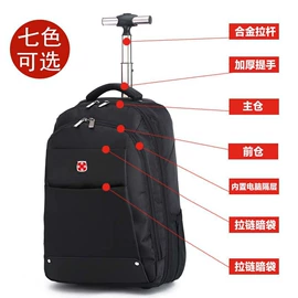 旅行箱;旅行包袋;通用双肩背包