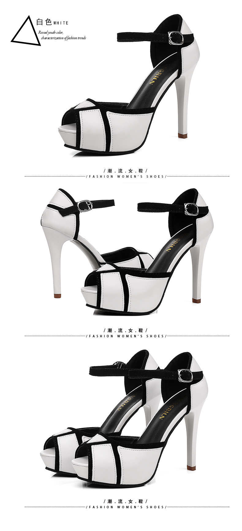 Chaussures été pour femme en Caoutchouc - Ref 3345680 Image 90